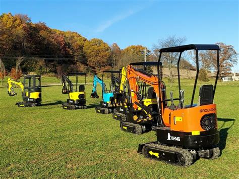 groundhog kh14g mini track excavator|groundhog equipment.